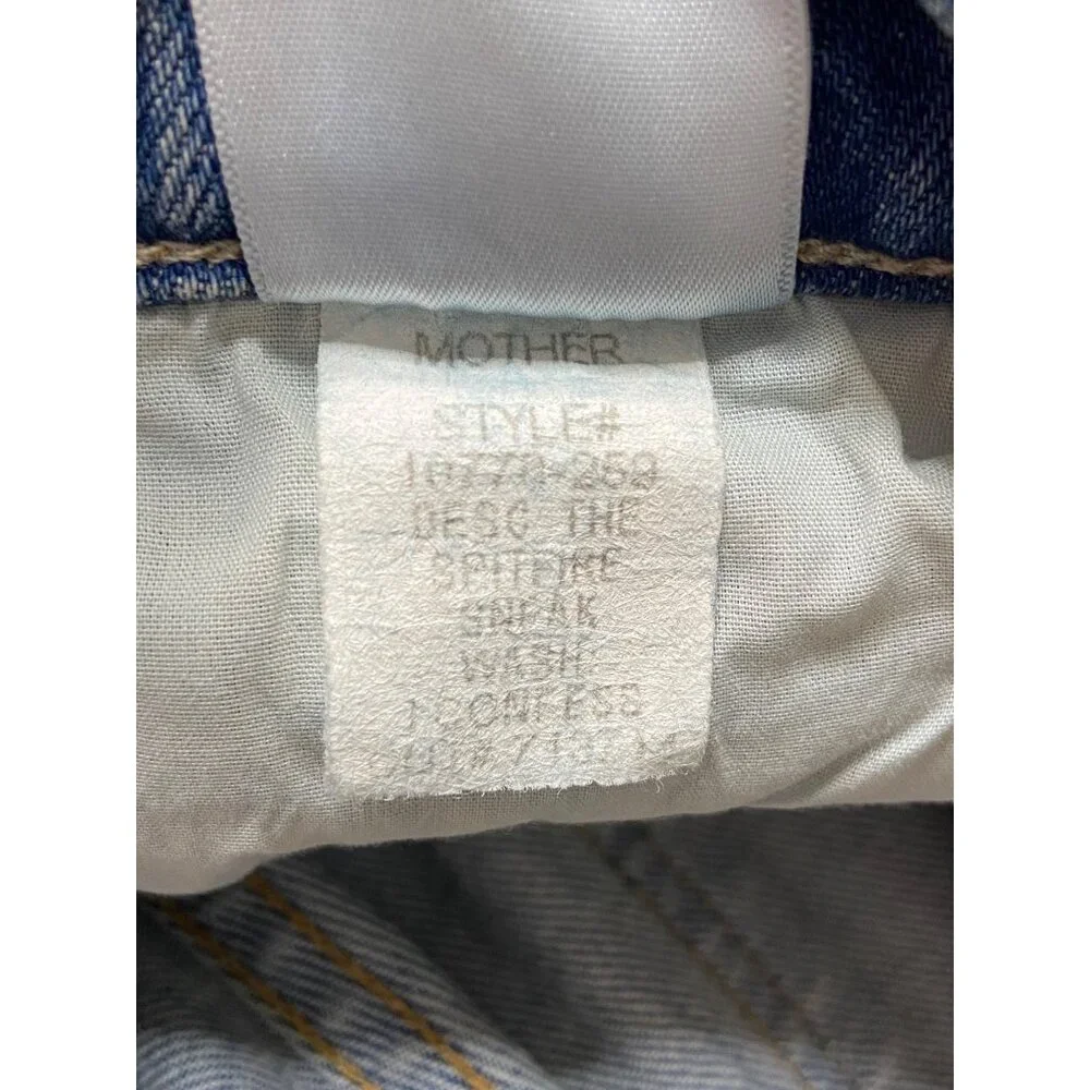 NWT Mother The Spitfire Sneak I Confess Relaxed Fit Baggy Jeans-sz 29 - Picture 13 of 14